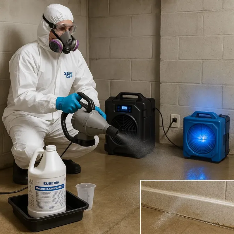 Sanitization and Odor Removal process in Fruit Cove, FL