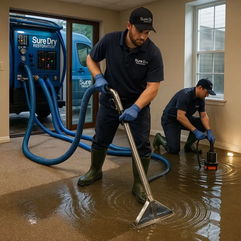 Water Extraction and Removal process in Fruit Cove, FL